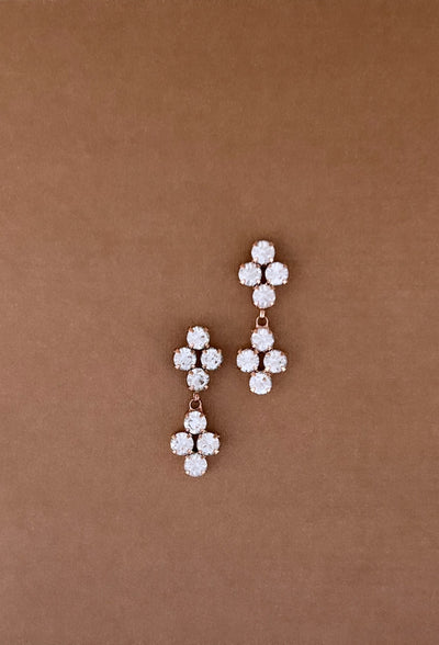 HONEYMOON Earrings, Swarovski Earrings ( Final Sale )