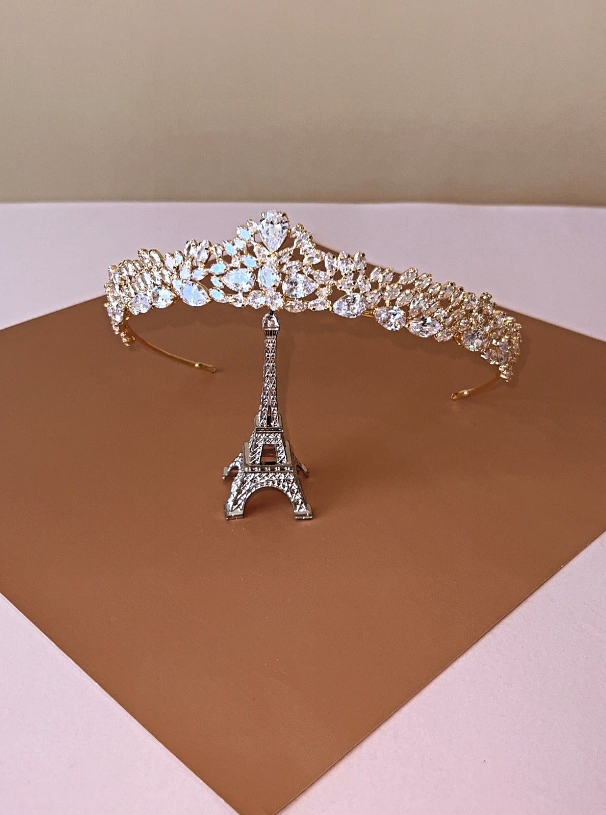 NADIA Gorgeous Bridal Tiara, Swarovski Wedding Tiara