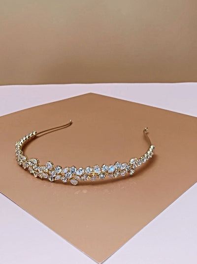 ALIX Wedding Headband, Swarovski Bridal Tiara