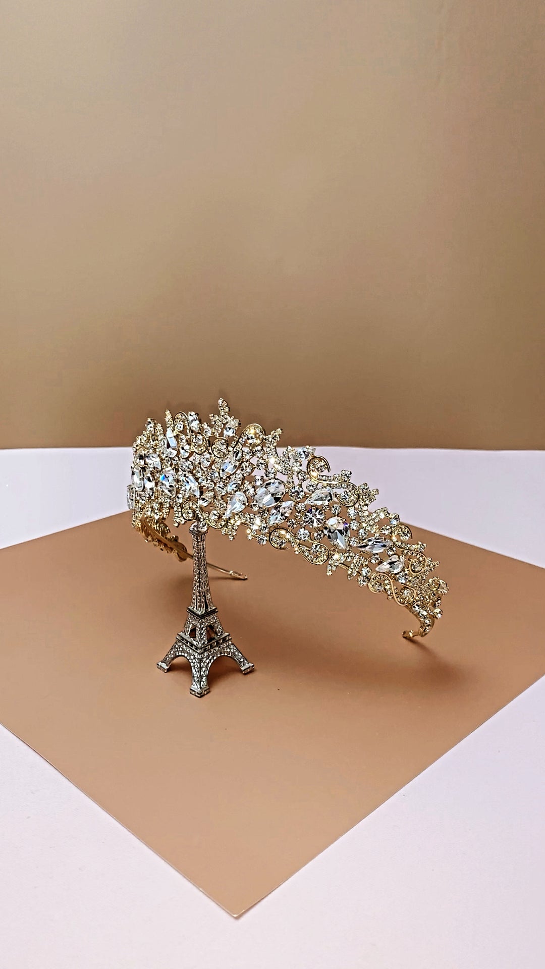 Ellee Real Quinceañera Adorned with ISABELLA Swarovski Tiara