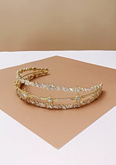 JOELENE Luxurious Swarovski Bridal Headpiece