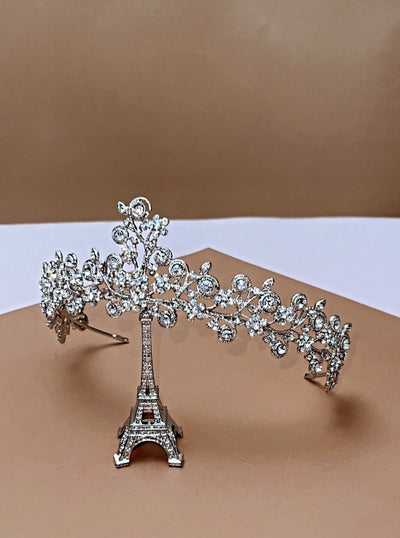 MARISOLE Swarovski Elegant Bridal Tiara (Final Sale)