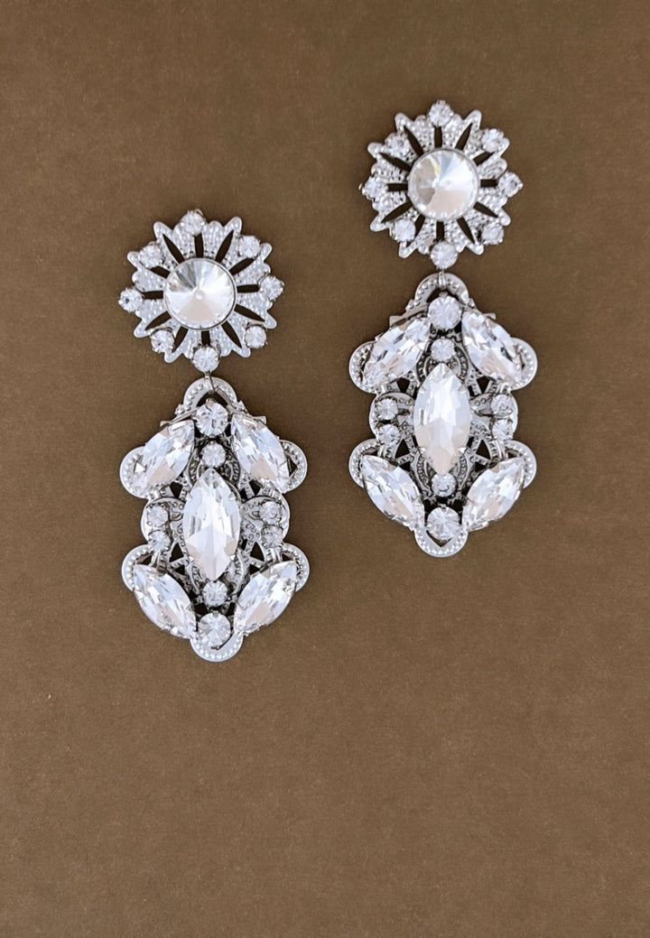 Maci Ikon Earrings silver tone