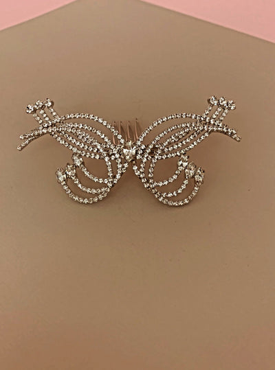 BREE Swarovski Hair Comb Stunning & Delicate.