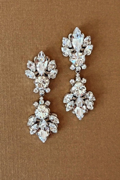 LENIZ Swarovski Drop Earrings