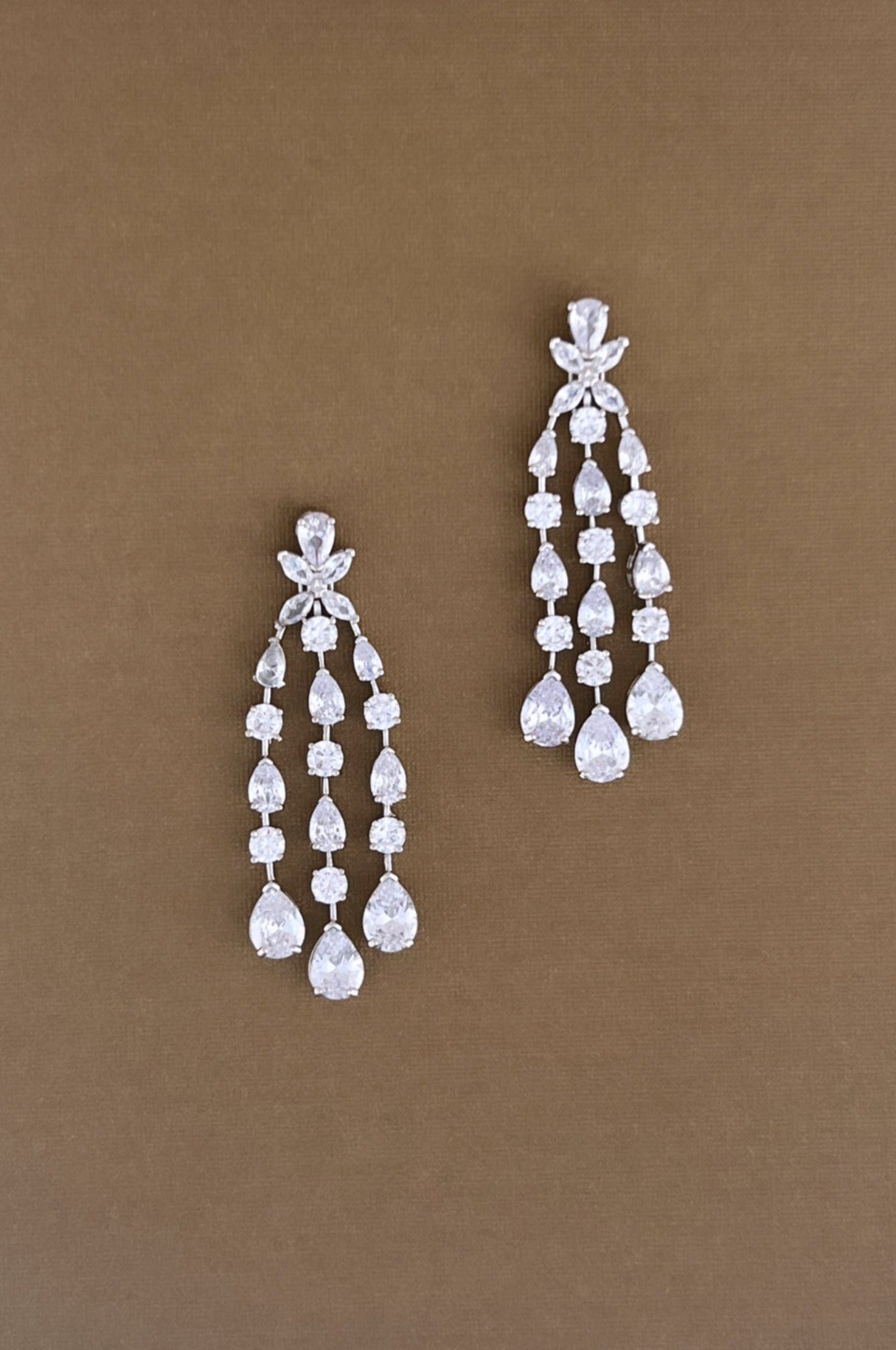 CRYSTAL LUX Earrings with Swarovski Crystals (Final Sale)