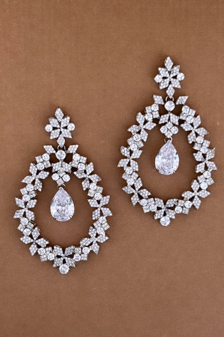 MOISSANITE Simulated Diamond Earrings