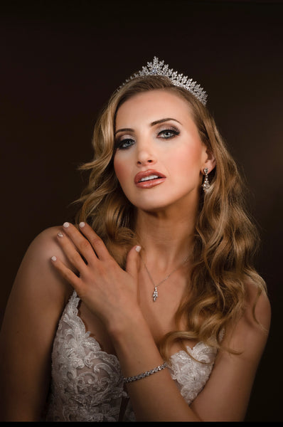 LILIANA Swarovski Bridal Tiaraand Crowns for Wedding – Ellee