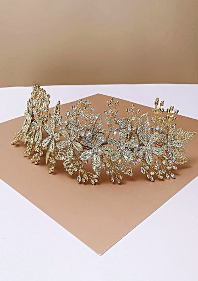 ROSALEE Swarovski Luxurious  Bridal Headpiece