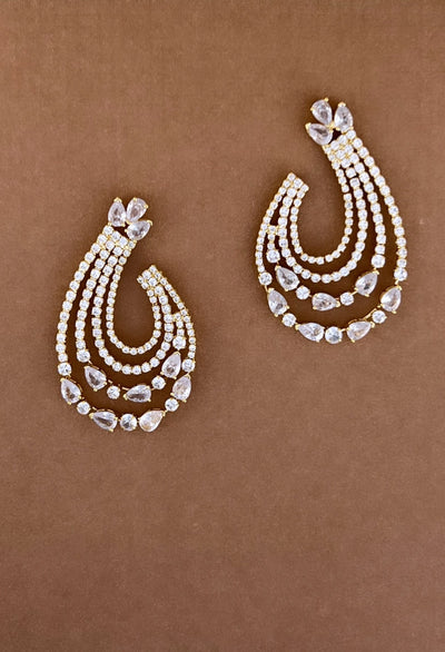 DIAMANT Earrings with Swarovski Crystals