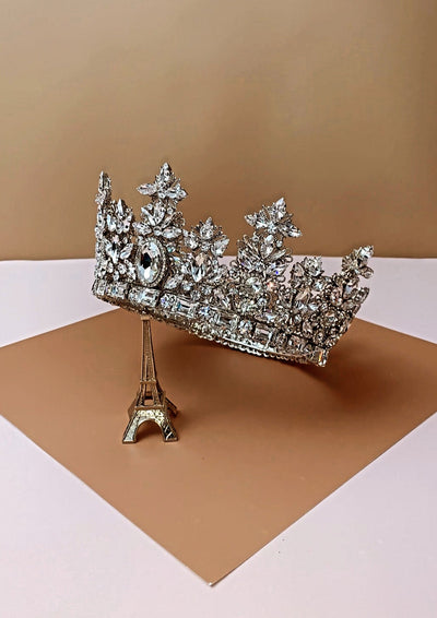 ROYAL LUXE Wedding Crown for Royal Wedding