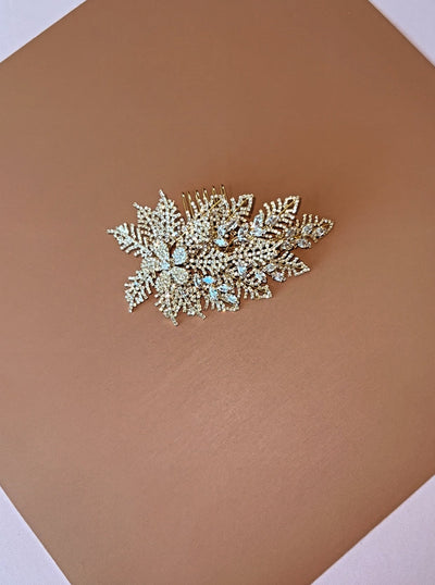 DARYA Swarovski Hair Comb, Wedding Headpiece ( Final Sale)