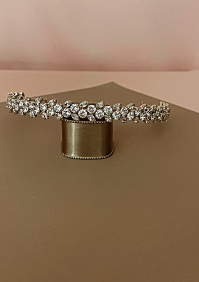 ALORA Gorgeous Bridal Headband, Swarovski Elegant Wedding Headband