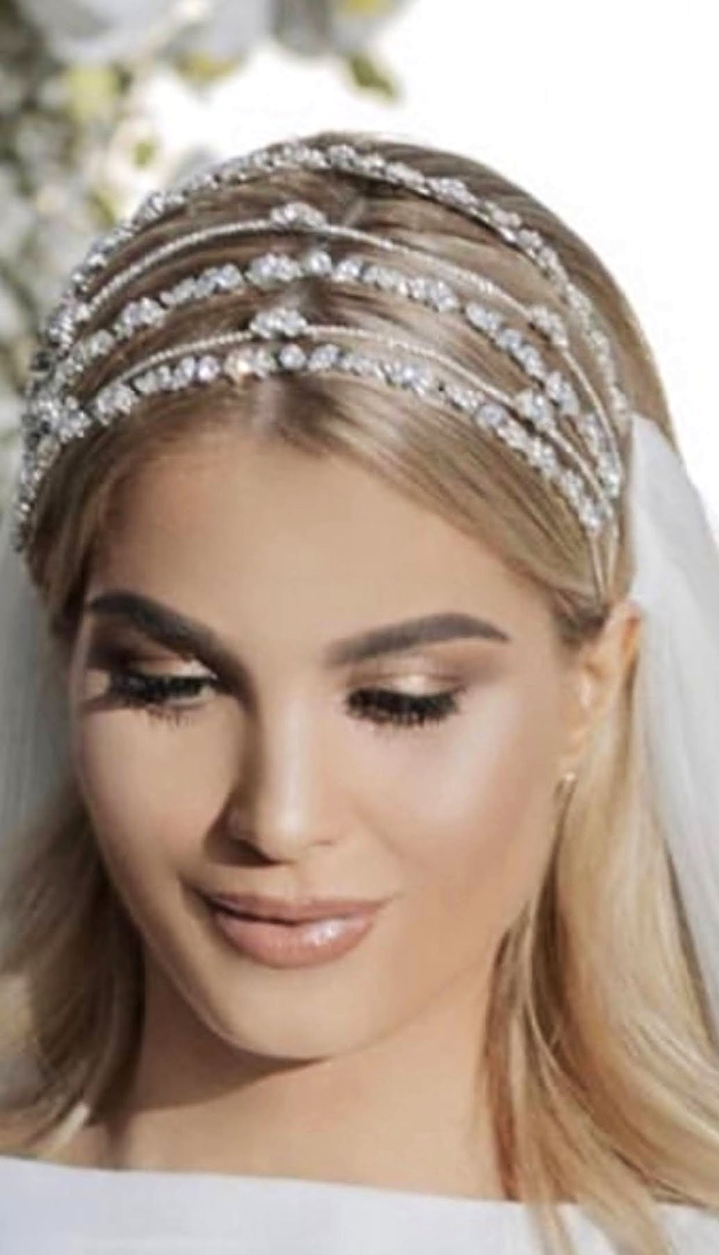 ESTELLE Luxurious Swarovski Bridal Headpiece