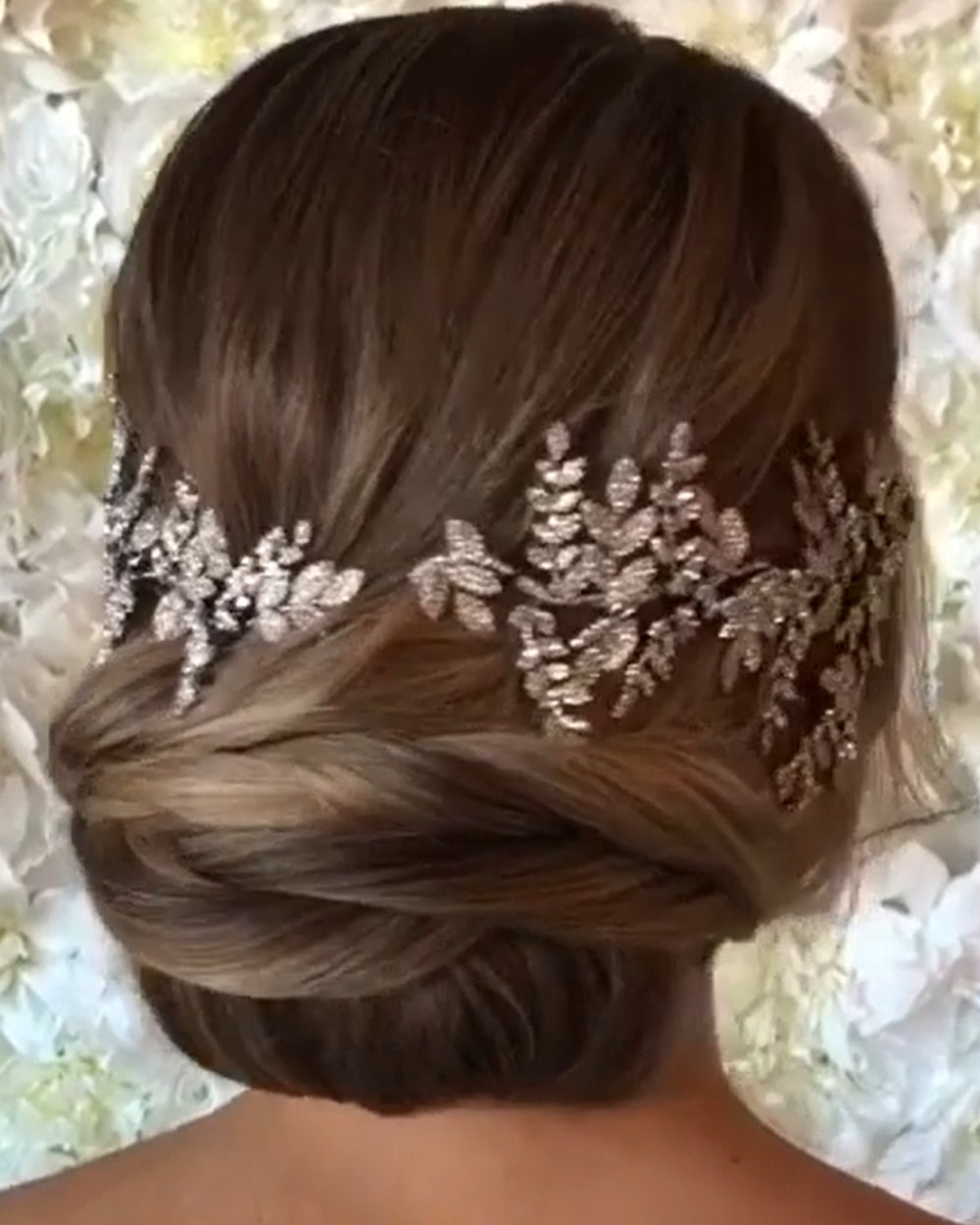 OPAL Swarovski Bridal Hair Wings, Swarovski Hair Comb